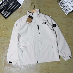 2025-26 thenorthface White Thailand Wind Coat With Hat-1836