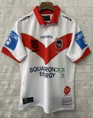2025 St. George Orange& White Rugby Shirt