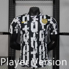 Player Version 25-26 Special Edition Barcelona Black&White Thailand Soccer Jersey AAA-888