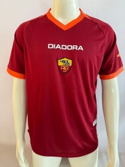 Retro Version 06-07 Roma Home Red Thailand Soccer Jersey AAA-503