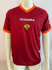 Retro Version 06-07 Roma Home Red Thailand Soccer Jersey AAA-503