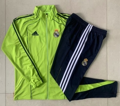 2025-2026 Real Madrid Green Thailand Soccer Jacket Uniform-815