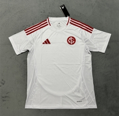 (S-4XL) 2025-26 Brazil SC Internacional Away White Thailand Soccer Jersey AAA-4506