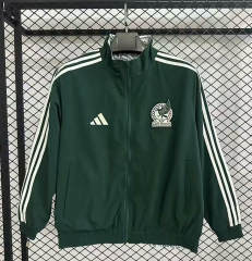 （s-3xl）25-26 Mexico Green Reversible Trench Coats -GB