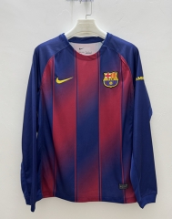（s-3xl）2025-26 Barcelona Home Red&Blue LS Thailand Soccer Jersey AAA-9268