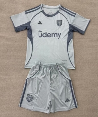 2025-26 San Jose Earthquakes Grey Soccer Uniform-AY