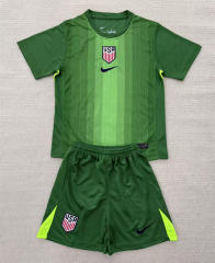 2025-26  USA Goalkeeper Green Soccer Unifrom-AY
