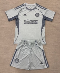 2025-26 Atlanta United FC Grey  Soccer Uniform-AY