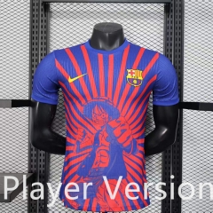 Player Version 25-26 Special Edition Barcelona Red&Blue Thailand Soccer Jersey AAA-888