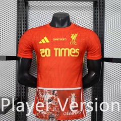 Player version 2025-26  Liverpool Red Thailand Soccer  Jersey AAA-888