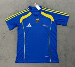 (S-4XL) 25-26 Juventus Blue  Thailand Soccer T-shirt-4506