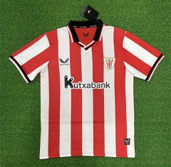 (S-4XL) 25-26 Athletic Bilbao Home Red&White Thailand Soccer Jersey AAA-403