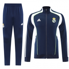 2025-2026 Real Madrid Royal Blue Thailand Soccer Jacket Uniform-LH
