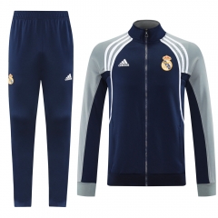 2025-2026 Real Madrid Royal Blue Thailand Soccer Jacket Uniform-LH