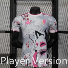 Player Version 25-26 Special Edition Japan Pink&White Thailand Soccer Jersey AAA-888