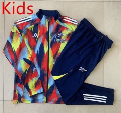 2025-2026  Arsenal Yellow&Red Kids/Youth Soccer Jacket Uniform-815