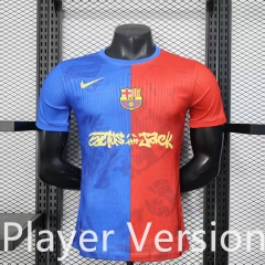 Player Version 25-26 Special Edition Barcelona Red Thailand Soccer Jersey AAA-888