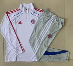 2025-26 Retro Version Bayern München White Thailand Soccer Tracksuit-815