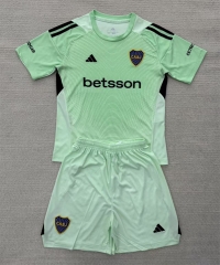 2025-2026 Boca Juniors Goalkeeper Green Soccer Uniform-AY