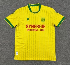 (S-4XL)25-26 FC Nantes Home Yellow Thailand Soccer Jersey AAA-512