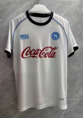 (S-4XL) 2025-2026 Napoli White Thailand Training Soccer Jersey AAA-2483