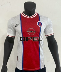Retro Version 95-96 Paris Away Red&White Thailand Soccer Jersey AAA-C2045