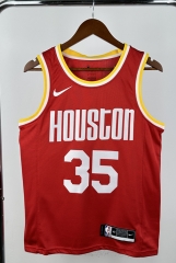 Retrp Edition Houston Rockets Red  #35 NBA Jersey-311