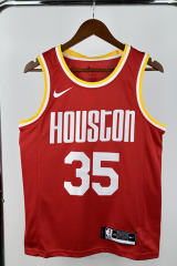 Retrp Edition Houston Rockets Red  #35 NBA Jersey-311