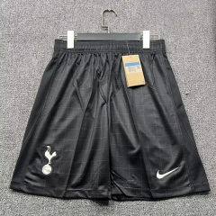 25-26 Tottenham Hotspur Away Black Thailand Soccer Shorts-718