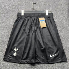 25-26 Tottenham Hotspur Away Black Thailand Soccer Shorts-718