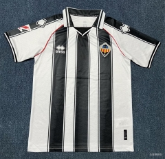 25-26 CD Castellón Home Black&White Thailand Soccer Jersey AAA-8430
