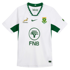 25-26  South Africa Away White  Thailand Rugby Jersey