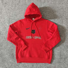 Joint Model Barcelona Red Thailand Soccer Tracksuit With Hat-LH