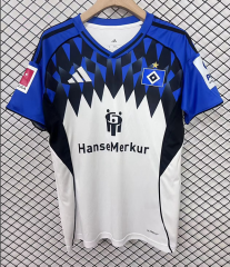 25-26 Hamburger SV Home White&Blue Thailand Soccer Jersey AAA-416