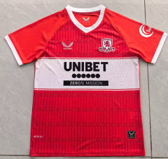 2025-26  Middlesbrough Home Red Thailand Soccer Jersey AAA