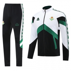 2025-2026 Real Betis Black &White Thailand Soccer Jacket uniform-LH