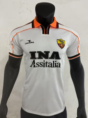 Retro Version 98-99 Roma Away White Thailand Soccer Jersey AAA-C2045