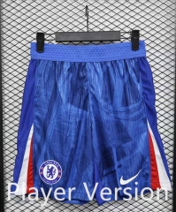 Player version 2025-26  Chelsea Home Blue Thailand Soccer Shorts-888