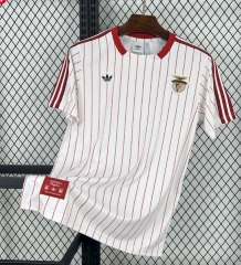 Retro version 25-26 Benfica White&Red Thailand Soccer Jersey AAA