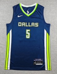 Dallas Wings Blue #5 NBA Jersey-1380