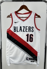 2023 Portland Trail Blazers White #16 NBA Jersey-311