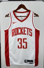 2023 Flying Man Edition Houston Rockets White  #35 NBA Jersey-311
