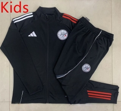 2025-2026 Ajax Black Kids/Youth Soccer Jacket Uniform-815