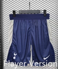Player version 2025-26 Tottenham Hotspur Home Royal Blue Thailand Soccer Shorts-888
