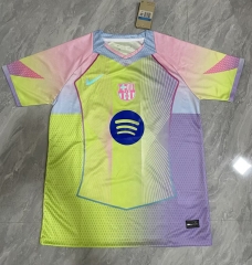 25-26 Special Edition Barcelona Fluorescent Green Thailand Soccer Jersey AAA-818