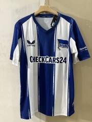 (S-4XL) 2025-26 Hertha BSC Home Blue&White Thailand Soccer Jersey AAA-GB