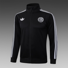 25-26 125th Anniversary Edition Germany Black Thailand Soccer Jacket-815