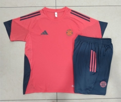 2025-26  Bayern München Orange Short Thailand Soccer Tracksuit-815