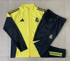 2025-2026 Real Madrid Yellow Thailand Soccer Jacket Uniform-815