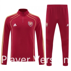Player Version 2025-2026 Arsenal Red Thailand Soccer Tracksuit-7411
